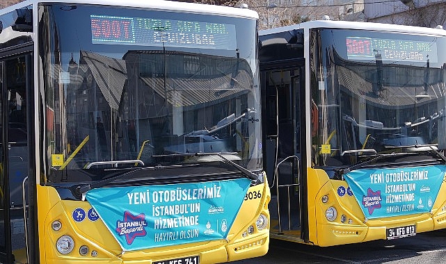 İstanbul’un Efsane Hattına 5 Yeni Otobüs Daha