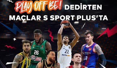 Avrupa’nın en itibarlı basketbol tertibi olan Turkish Airlines EuroLeague S Sport Plus’ta canlı yayında