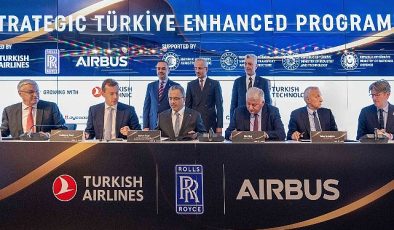 Rolls-Royce ve Türk Hava Yolları stratejik iştiraklerini güçlendiriyor