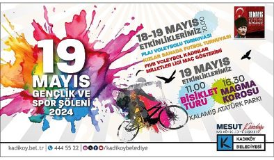 19 Mayıs, Kadıköy’de Coşkuyla Kutlanacak