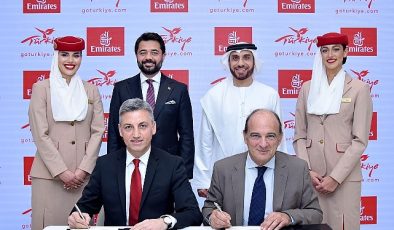 Emirates, Türkiye’deki turizmi desteklemek için Türkiye Turizm Tanıtım ve Geliştirme Ajansı (TGA) ile iş birliği mutabakatı imzaladı