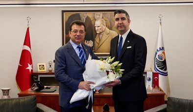 İBB Başkanı Ekrem İmamoğlu, Kartal Belediye Lideri Gökhan Yüksel’e tebrik ziyaretinde bulundu