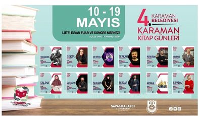 Karaman Belediyesi’nin klasik hale getirdiği Kitap Günleri, 10-19 Mayıs tarihlerinde yapılacak
