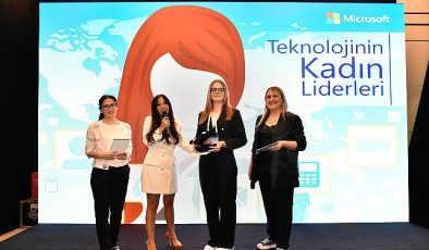 Microsoft Türkiye’nin düzenlediği “Teknolojinin Bayan Liderleri” yarışının kazananları aşikâr oldu