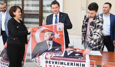 Osmangazi, Cet posterleri ile donatılıyor
