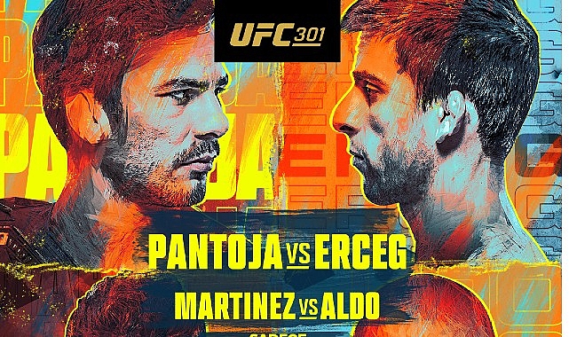 UFC 301 Ana Kartında Alexandre Pantoja ve Steve Erceg Kemer Uğraşı için Karşı Karşıya Gelecek!