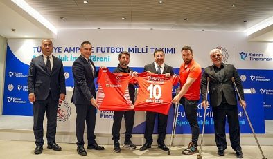 Yatırım Finansman Ampute Futbol Ulusal Ekibine sponsor oldu