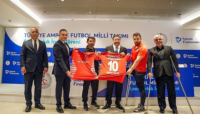 Yatırım Finansman Ampute Futbol Ulusal Ekibine sponsor oldu